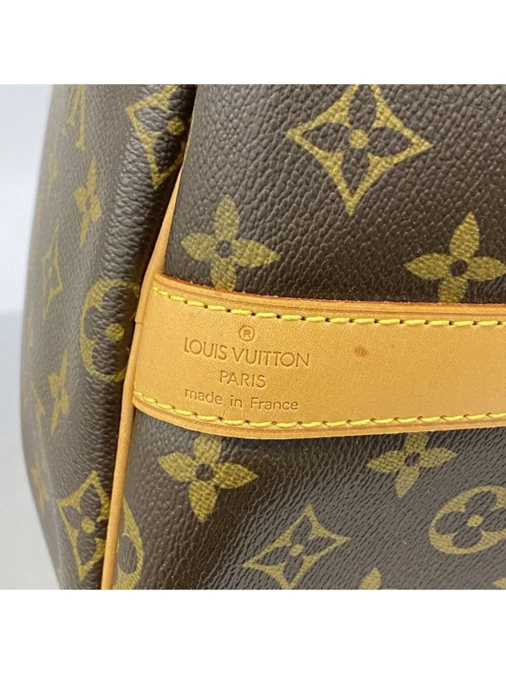 Louis Vuitton Boston Bag Monogram Keepall Bandouliere 55 Brown